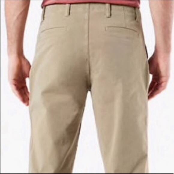 Dockers D3 Classic Fit Easy Khaki Tan Flat Front Pants Mens 36 34 Preppy - Picture 2 of 12